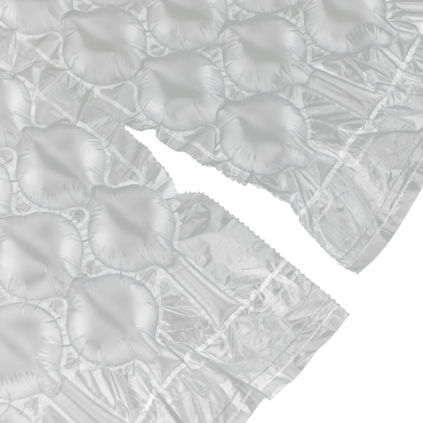 Rouleau De Film à Bulles Gonflables Pour Emballage - 40 Cm X 50 M, Colonnes D'air Indépendantes, Pompe Incluse